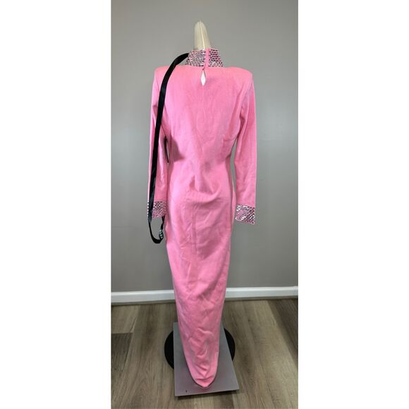 NWT RETROFETE MONROE EMBELLISHED KNIT DRESS SIZE L $548 - Picture 7 of 10